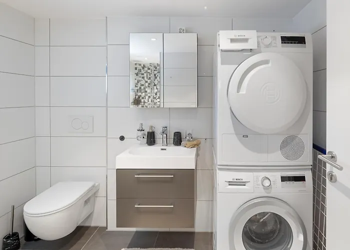 公寓 Modernes Mit Balkon Und Parkplatz, Naehe 圣加仑